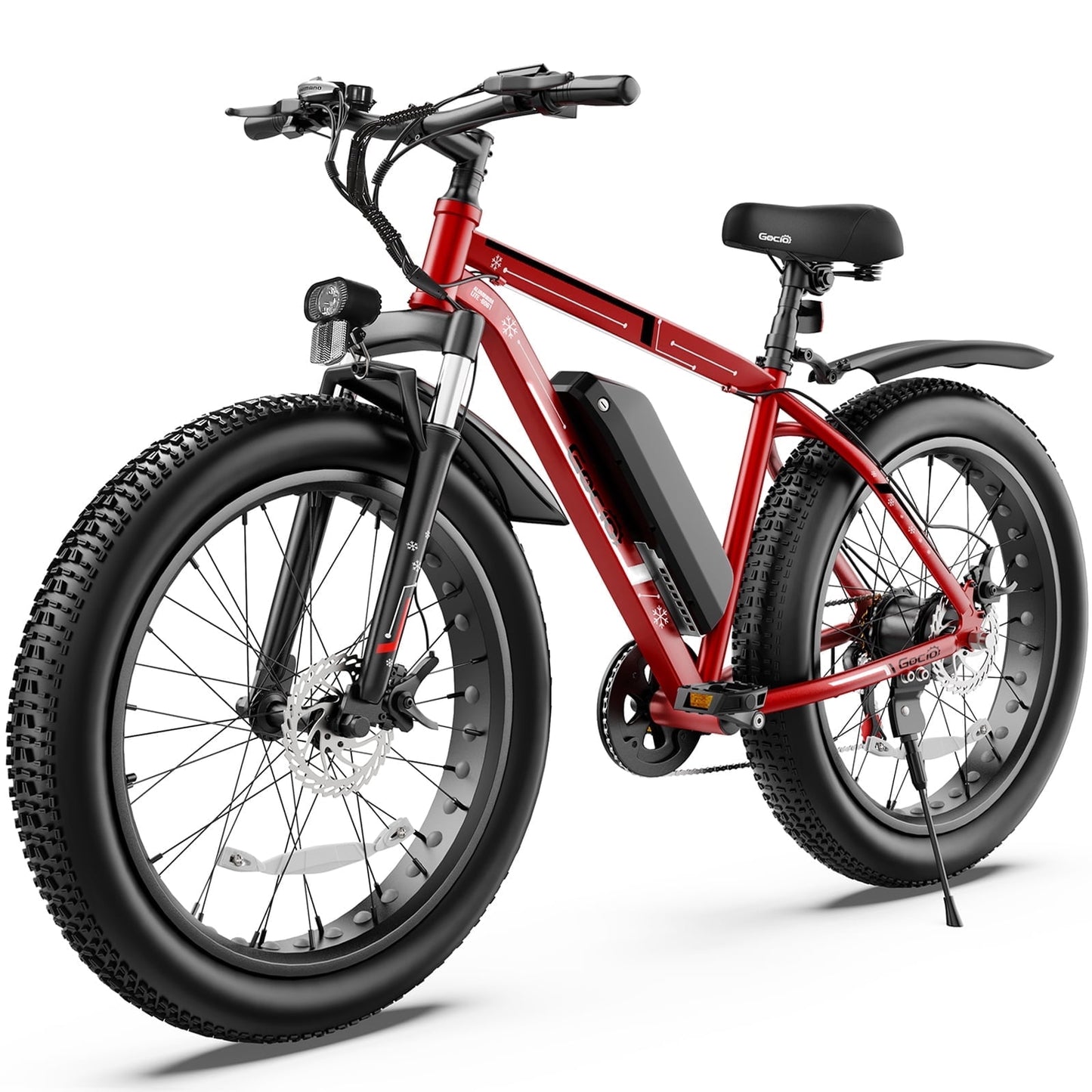 26" 4.0 Fat Tire Electric Bike for Adults