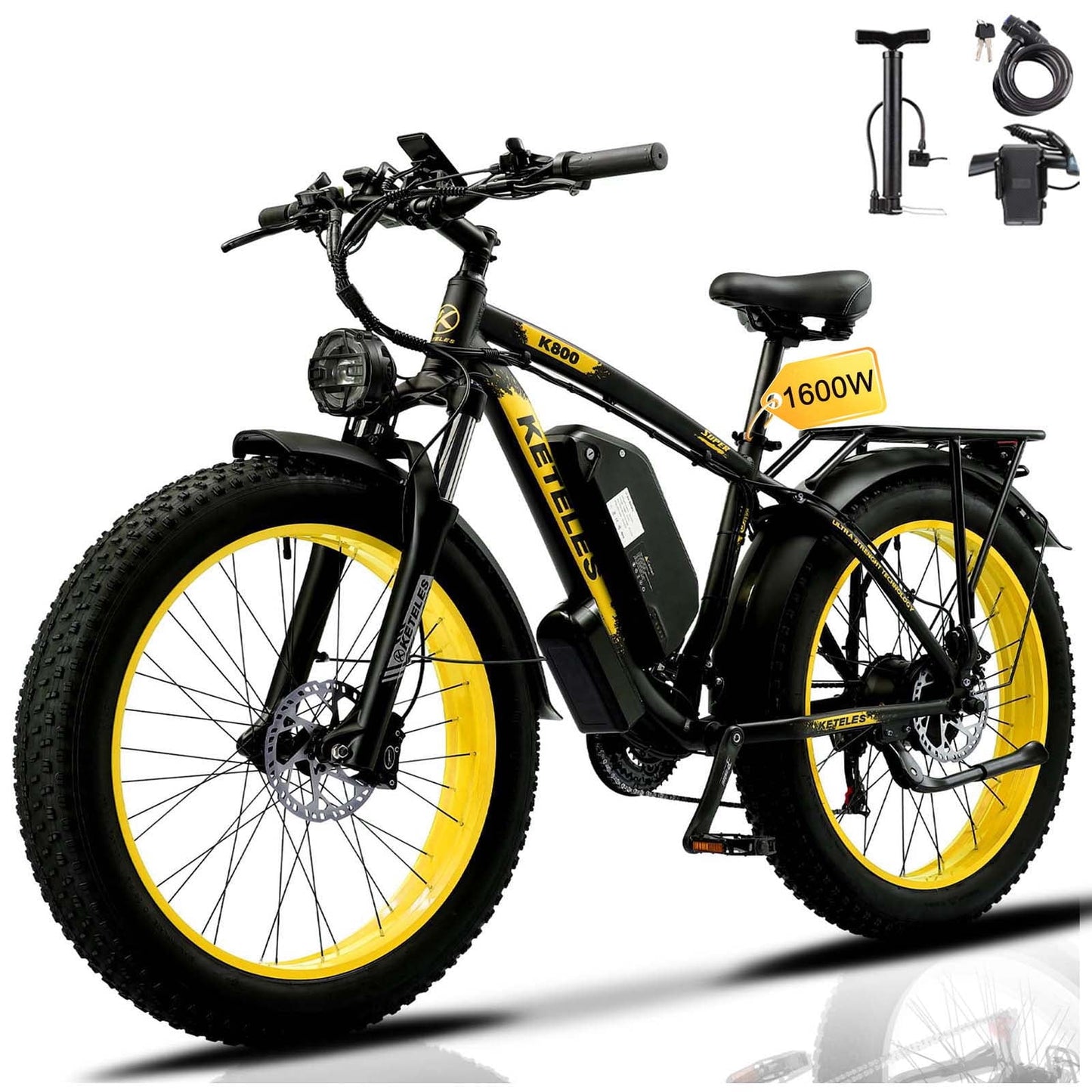 1600W Electric Bike for Adults